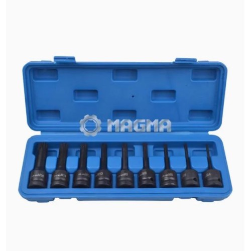 Uzgaļu komplekts , 9 gab. 1/2" MAGMA MG30009
