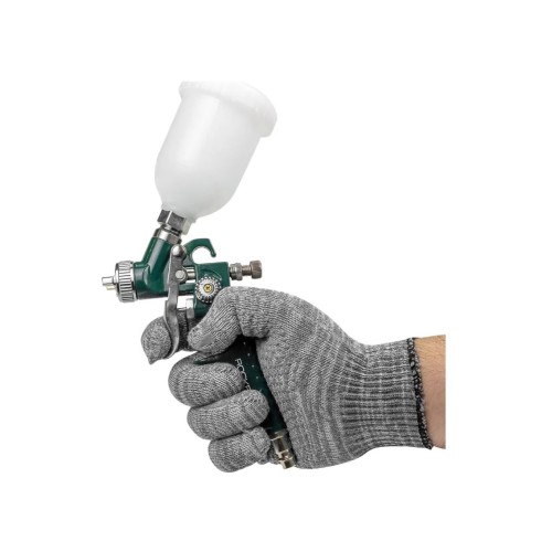 Krāsu smidzinātājs ar augšējo plastmasas tvertni (125 ml tvertne, sprausla 1,0 mm) RF-H-2000-2V