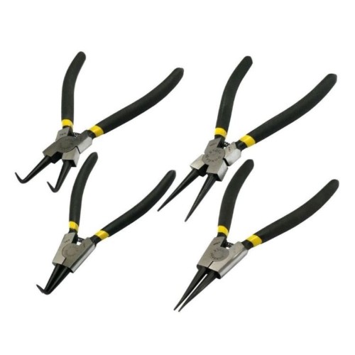 fiksējošo gredzenu noņemšanas komplekts , 4 gab. 6`, L-150MM, SUDRABA KRĀSĀ, S10529