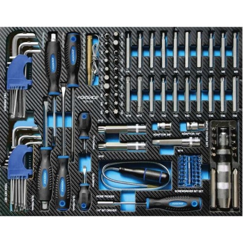Instrumentu komplekts 119pr. Forsāža,F-K21192