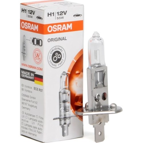 Halogēnspuldze Osram H1 12V 55W P14,5S, O-64150