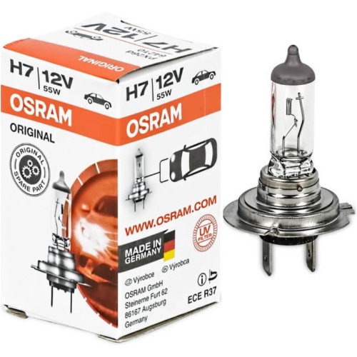 Halogēnspuldze Osram H7 55W PX26D, O-64210
