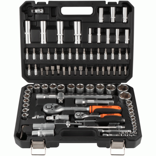Automašīnu instrumentu komplekts 94 pr. 1/4"DR 1/2"DR