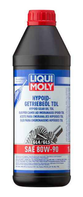 Hypoid Gear Oil (GL4/5) TDL SAE 80W-90