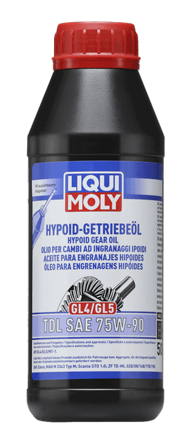 Hypoid Gear Oil (GL4/5) TDL SAE 75W-90