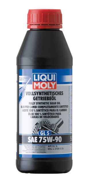 Fully Synthetic Gear Oil (GL 5) SAE 75W-90
