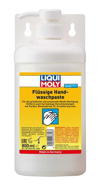 Dispenser for Liquid Hand Cleaning Paste