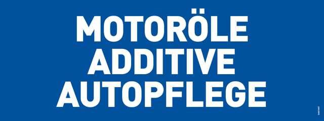 Advertising Board "Motor Oils, Additives, Car Care" (800 x 300 mm)*