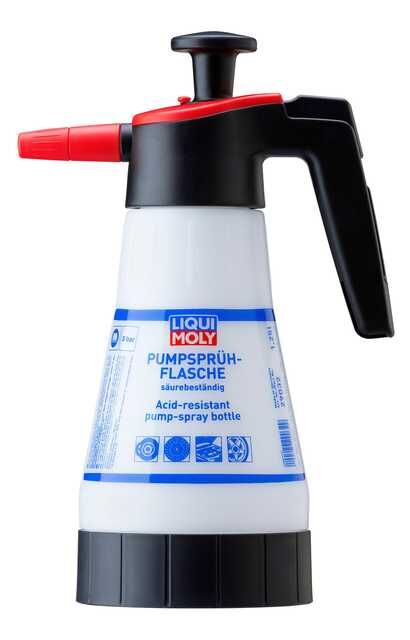 Acid-resistant pump-spray bottle