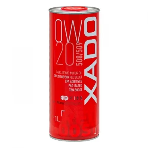 0W-20 508/509 RED BOOST XADO OIL 1L