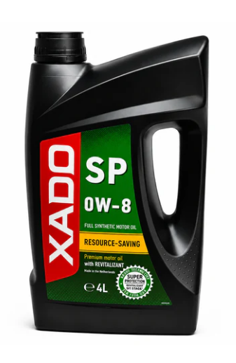 0W-8 SP XADO ATOMIC OIL 4L