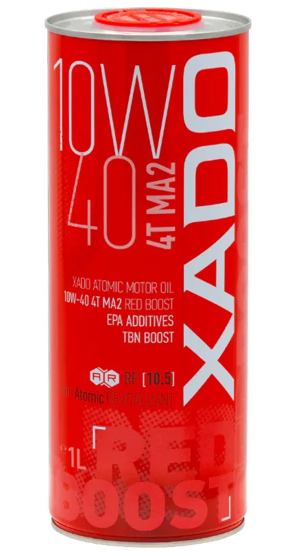 10W-40 4T MA2 RED BOOST XADO OIL 1L