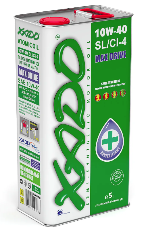 10W-40 SL/CI-4 XADO ATOMIC OIL 5L