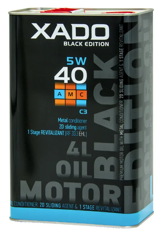 5W-40 C3 AMC BLACK EDITION XADO OIL 4L