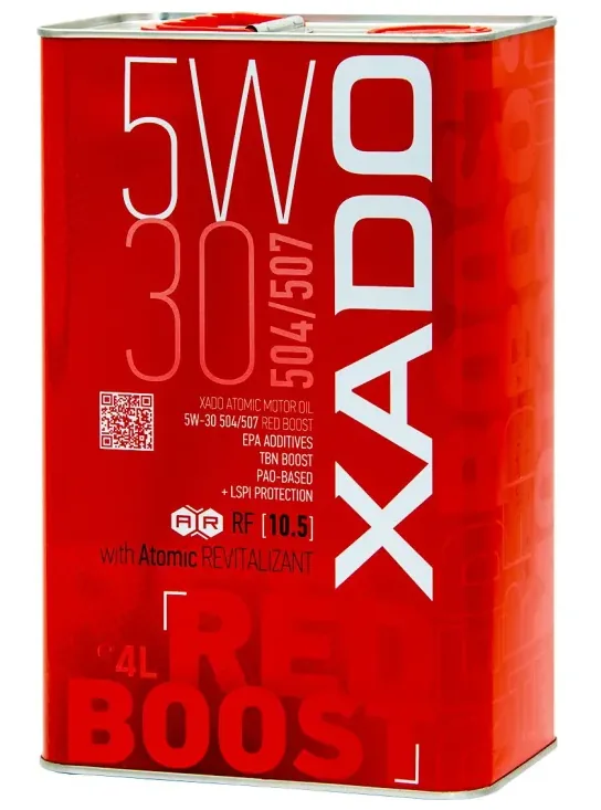 5W-30 504/507 RED BOOST XADO OIL 4L