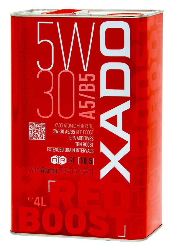 5W-30 А5/В5 XADO RED BOOST OIL 4L