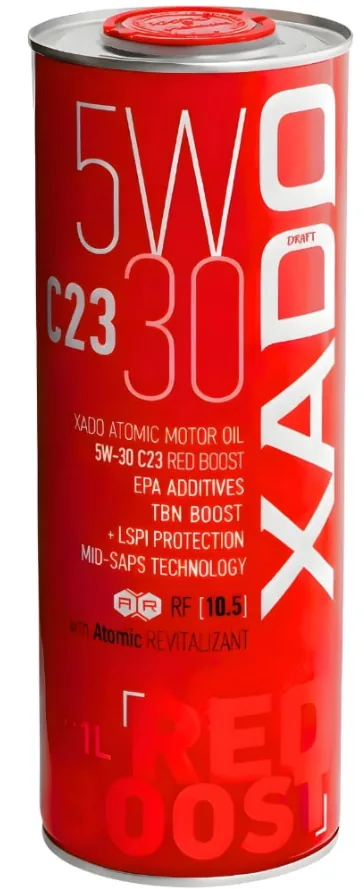 5W-30 C23 RED BOOST XADO Oil 1L