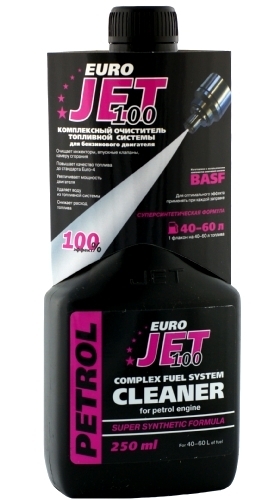 JET 100 Complex Fuel System Cleaner (Petrol) 250ml