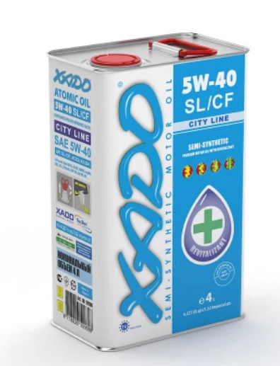 5W-40 SL/CF City Line XADO ATOMIC OIL 4L
