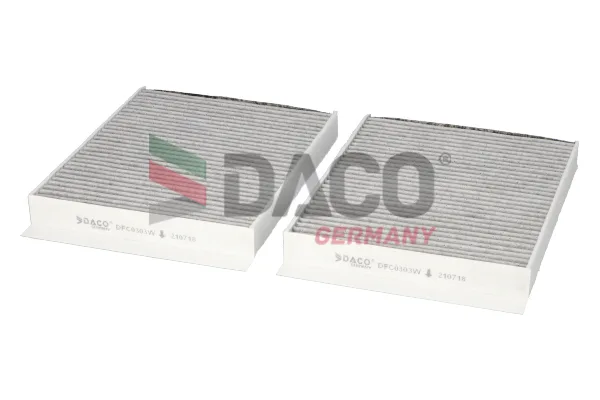 Salona filtrs ar aktīvo ogli DACO DFC0303W