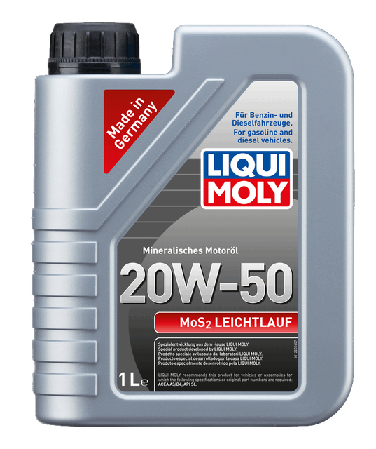 MoS2 zemas berzes 20W-50 1 l
