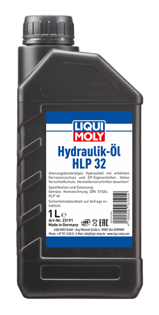 Hidrauliskā eļļa HLP 32 1 l
