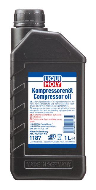 Kompresora eļļa 1 l