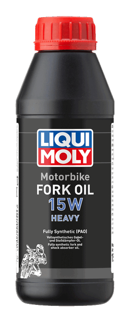 Motociklu dakšu eļļa 15W smaga 500 ml