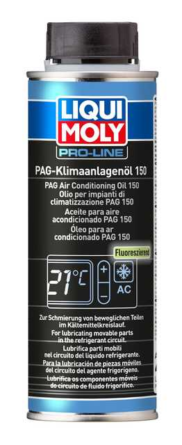 PAG gaisa kondicionētāja eļļa 150 250 ml