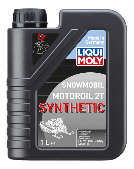 Sniega motociklu sintētiskā motoreļļa 2T 4 l
