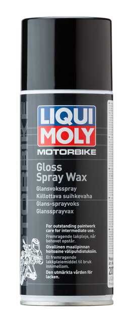 Motociklu spīduma aerosola vasks 400 ml