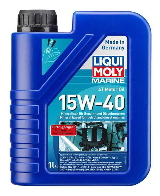 Marine 4T motoreļļa 15W-40 1 l