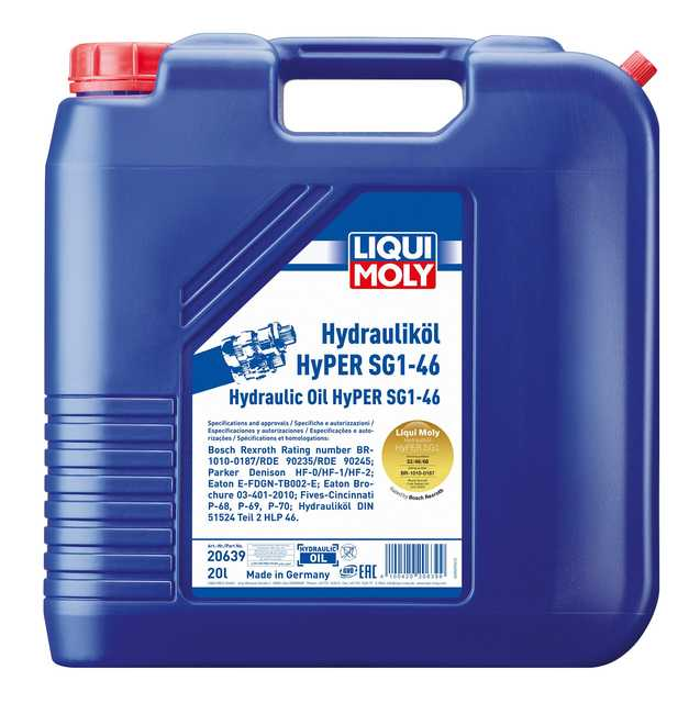 Hidrauliskā eļļa HyPER SG1-46 20 l