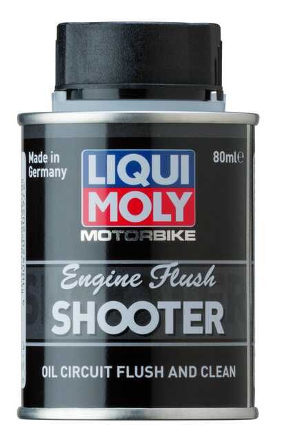 Motociklu dzinēja skalošanas līdzeklis Shooter 80 ml