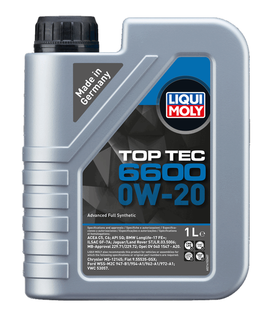 Top Tec 6600 0W-20 1 l