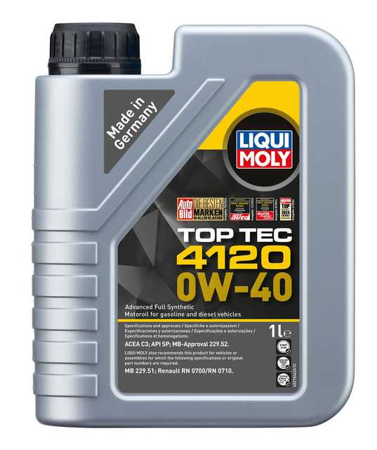 Top Tec 4120 0W-40 1 l
