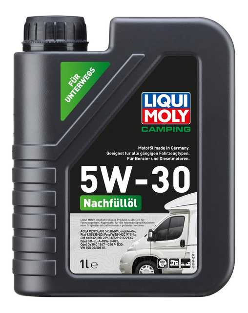 Kempinga papildināšanas eļļa 5W-30 1 l