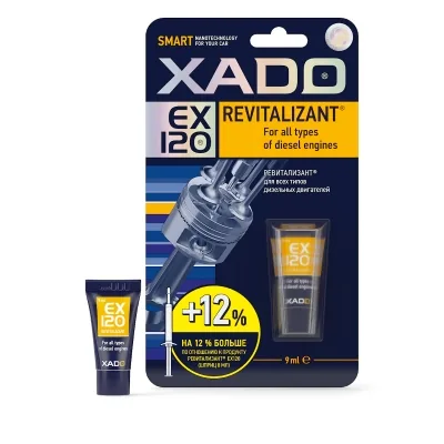 XADO Revitalizants EX120 dīzeļmotoriem (9ml) 9ml