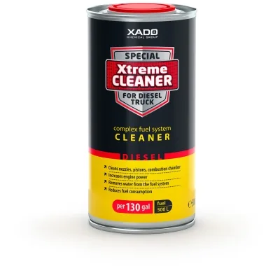 XADO XTREME FUEL SYSTEM CLEANER FOR DIESEL TRUCK 0.5L