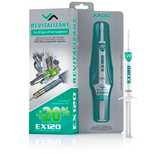 XADO Revitalizants EX120 degvielas iekārtām 8ml