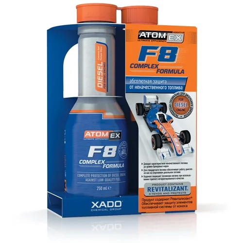 XADO AtomEx F8 Complex Formula (Dīzelim) 250ml
