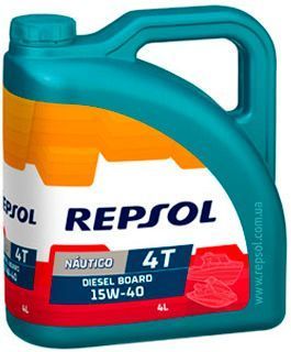REPSOL NAUTICO Diesel Board 4T 15W40 4L