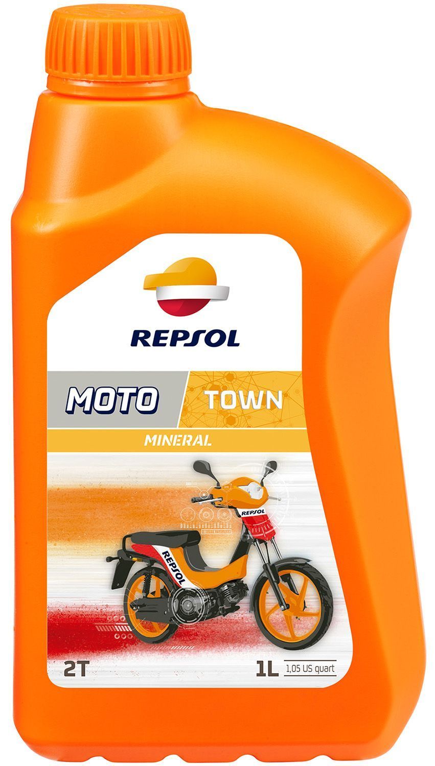 REPSOL MOTO TOWN 2T motoreļļa 1L