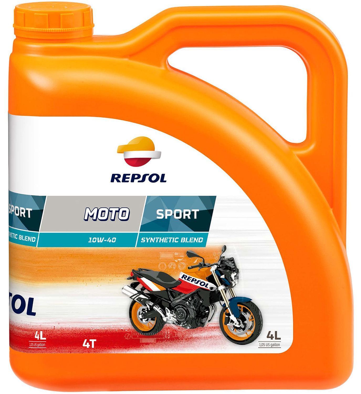 REPSOL MOTO SPORT 4T 10W40 4L