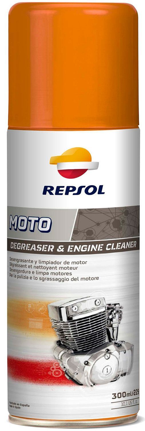 REPSOL MOTO DEGREASER Y ENGINE CLEANER 300 ml