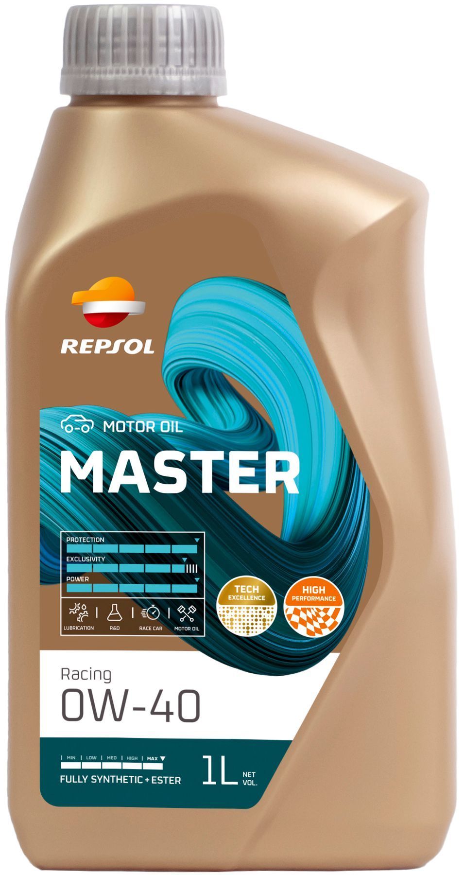 REPSOL MASTER RACING 0W-40  1L