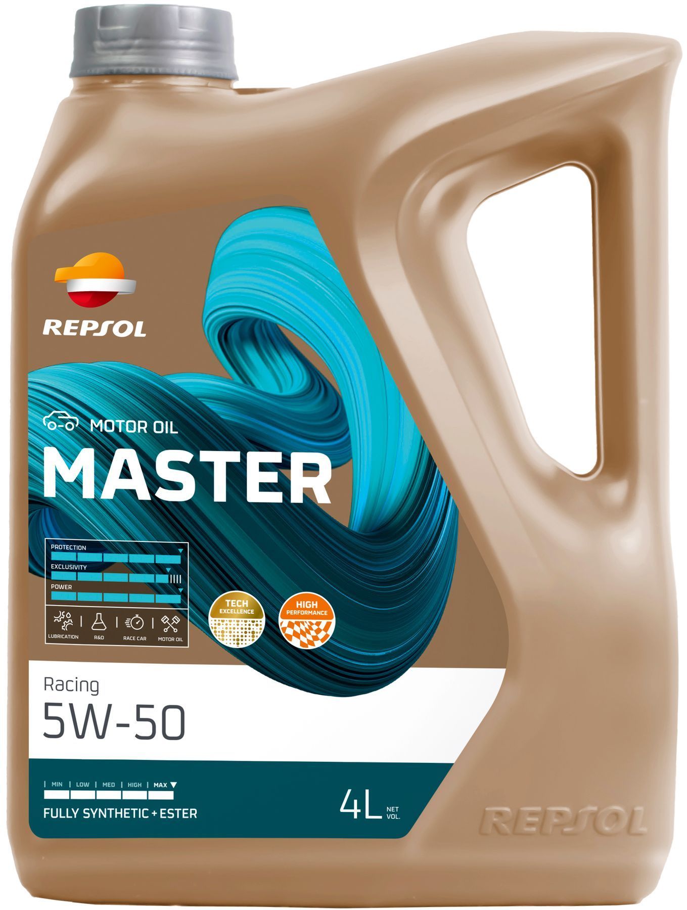 REPSOL MASTER RACING 5W50 4L