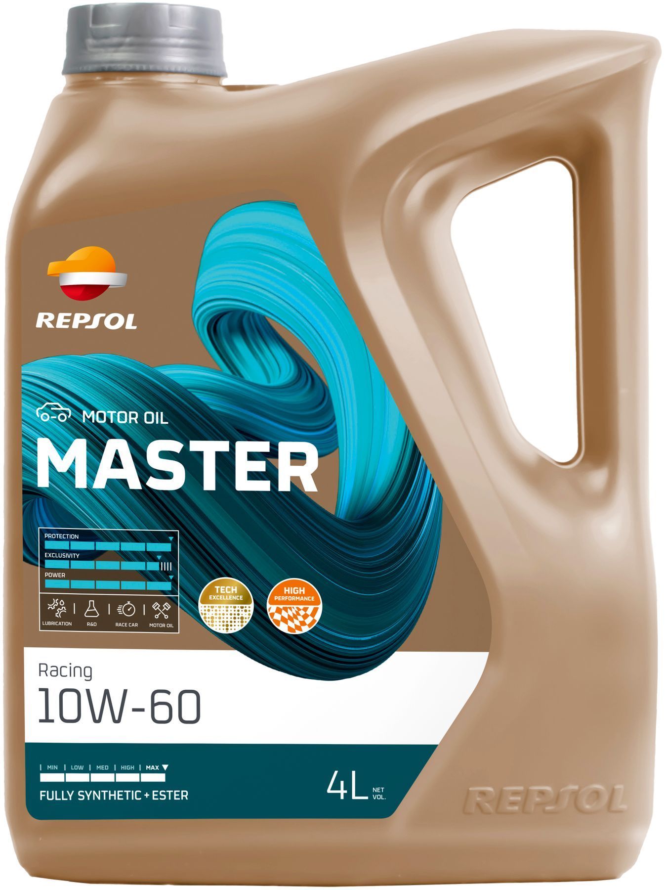 REPSOL MASTER RACING 10W60 4L
