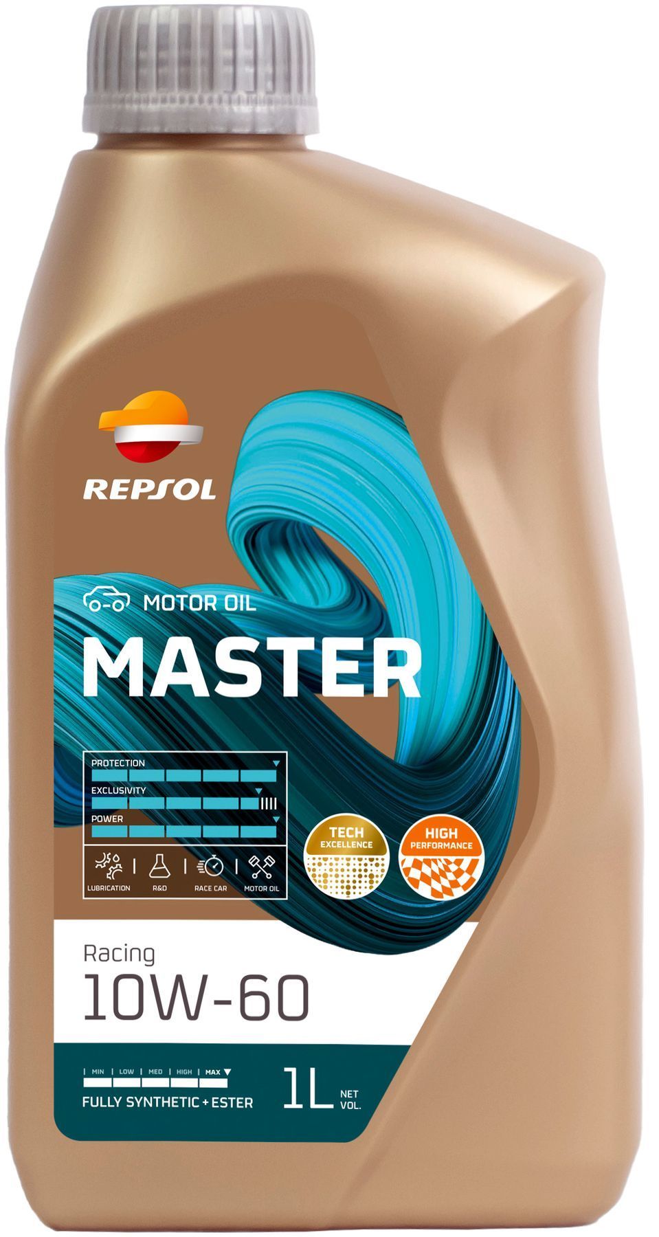 REPSOL MASTER RACING 10W60  1L