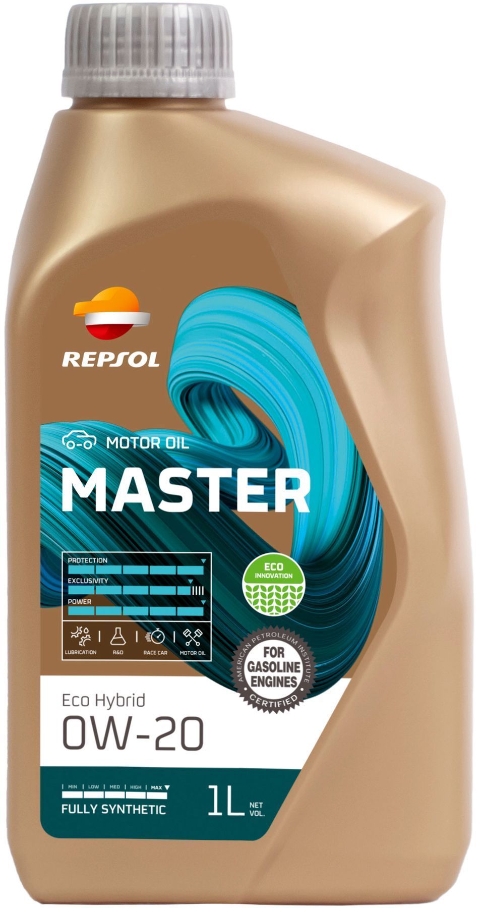 REPSOL MASTER ECO HYBRID 0W20 1L